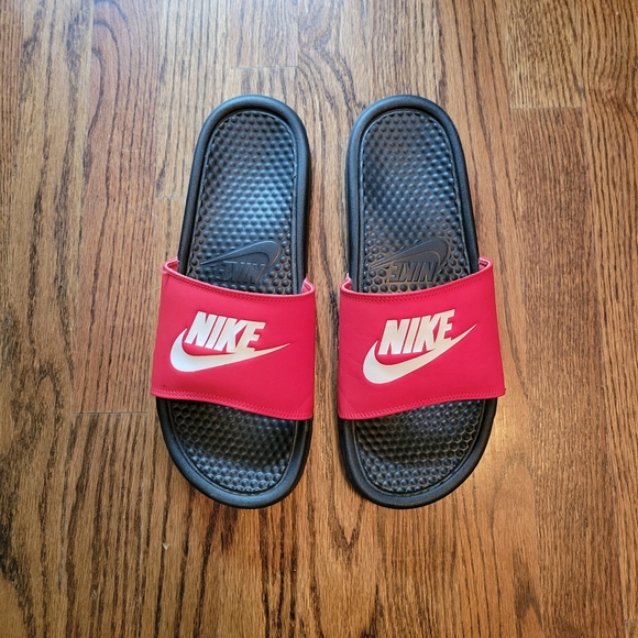 Nike Other - Men's 11 Nike Red Kawa Slides